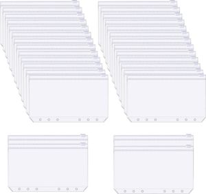 INF A6 PVC-Reißverschlusstasche für 6-Ring-Ordner 30-pack