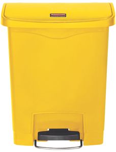 Rubbermaid Tret Abfalleimer Slim Jim 30 Liter gelb