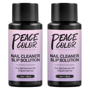Peacecolor 30 ml Polyacryl Gel Liquid Poly Gel Slip Solution Acryl Liquid Slip Solution für Poly Nagel Gel Nägel Starterset Nagel Art