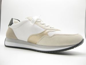 Remonte Sneaker - Blütenweiß / Braunbeige Glattleder Größe: 39 Normal