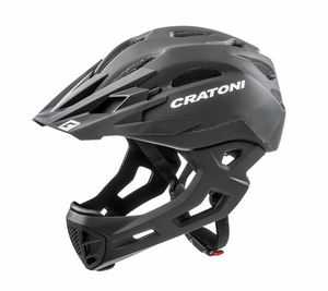 Cratoni Helm C-Maniac Freeride schwarz matt L/XL 58 bis 61cm