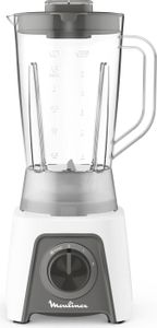 Moulinex Tischmixer Blendeo+ LM2C01 450 W 1,5 Liter 2 Geschwindigkeiten Weiß Mixer Stark