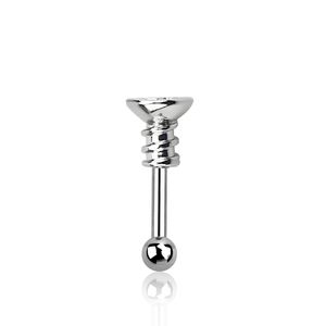 Tragus Ohr Piercing Schraube Screw Stecker Helix Cartilage Barbell  6 mm