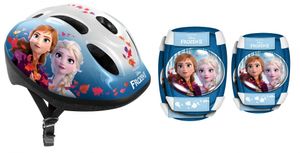 schlittschuhschutz-Set Frozen 2 Mädchen blau 5-teilig