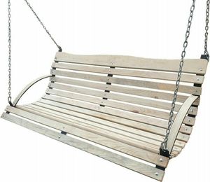 NEU Holz Hollywoodschaukel BANK SITZ ZUR SCHAUKEL 150 cm