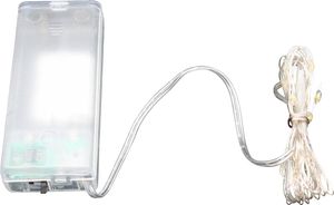 ECO LED Drahtlichterkette 20 LEDs warmweiß Timer 2,2 m Batterie innen ECO LED Drahtlichterkette 20 LEDs warmweiß Timer 2,2 m Batterie innen