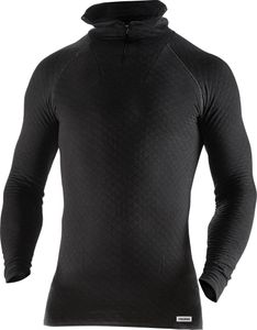 Fristads Zipper-T-Shirt Langarm 742 PC 127357, Farbe:schwarz, Größe:M