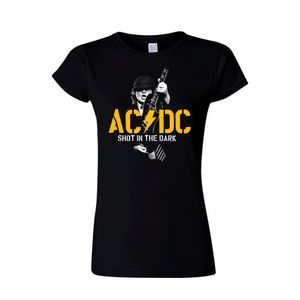 AC/DC - "PWR Shot In The Dark" T-Shirt für Damen PH113 (L) (Schwarz)