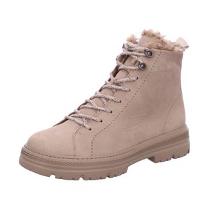 Paul Green 5287 Damen Stiefelette in Beige, Größe 6.5