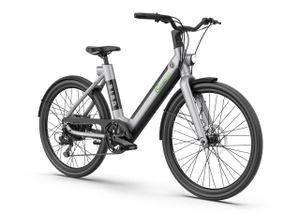 SachsenRAD xBird Urban City-Bike C6F Connect Mit Diebstahlschutz APP | 26 Zoll Modernes Design E-Bike Elektrofahrrad mit Integriertes LCD Display und StVZO LED-Leuchten für Herren Damen