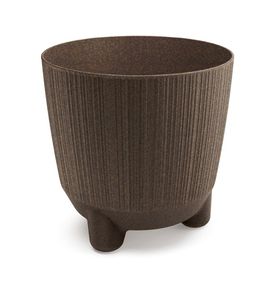 Blumentopf RYFO N ECO WOOD Kaffee 19,5cm, Satz von 10