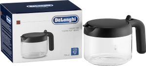 DeLonghi DLSC021 Kaffeekanne Glas 750ml - 6 Tassen, Farbe:Schwarz DeLonghi DLSC021 Kaffeekanne Glas 750ml - 6 Tassen, Farbe:Schwarz