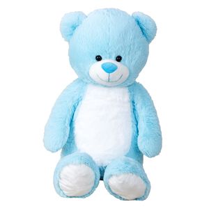 Riesen Teddybär Hellblau XXL 100 cm Kuscheltier
