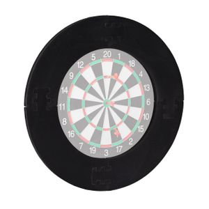 relaxdays Dartboard-Surround R7 schwarz