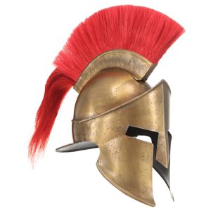 Prolenta Prémiová helma řeckého válečníka Antique Replica LARP Brass Steel