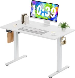 Schreibtisch Höhenverstellbarer Gaming Tisch Schreibtisch Standing Desk 140*60CM Table Tisch Höhenverstellbar Gaming Desk
