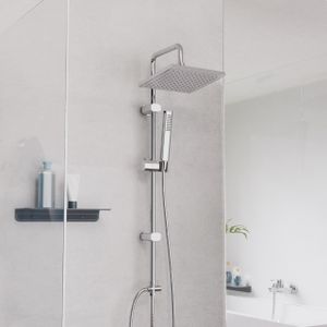 SCHÜTTE sprchový set TOKYO, sprchový systém s dažďovou sprchou bez armatúry