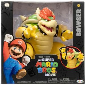Nintendo Super Mario Movie Fire Breathing Bowser, 18 cm