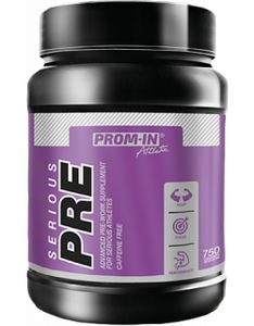 Prom-In Serious PRE 750 g Zitrone-Minze / Pre Workout / Komplexes Pre-Workout mit einem hohen Gehalt an aktiven Inhaltsstoffen
