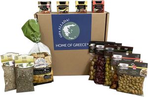 Präsentkorb Geschenkkorb Griechenland Kreta Oliven 12tlg