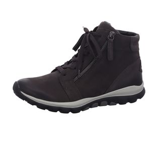 Gabor Comfort Boot - Grau Veloursleder Größe: 39 Normal
