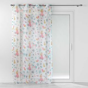 Gardine mit Ösen LICORNE, 140 x 240 cm