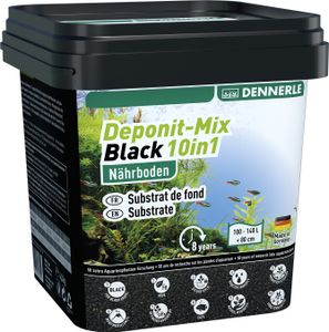 Dennerle Deponit-Mix Black 10in1 - Multimineral Nährboden für Aquarien