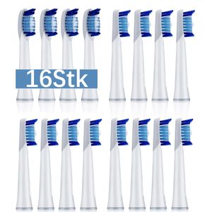 16 stk zahnbürsten Aufsteckbürsten geegnet für S15 S26 S32-4 Puls Sonic  Ersatz slim Zahnbürsten Clean Zahnbürstenaufsatz