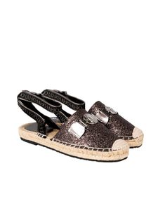 Liu Jo espadryle "Vera 01" - SA3073 EX157 - Czarny- Rozmiar: 36(EU)