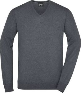 Hochwertiger Pullover mit Seide/Kaschmir-Anteil anthracite-melange, Gr. XXL