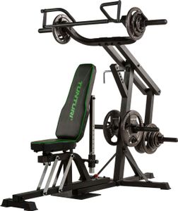 Tunturi WT80 Kraftstation für Zuhause - Vielseitige und Verstellbare Multipresse für Mehr als 50 Übungen - Stabil, Kompakt und Sicher für alle Fitnesslevel