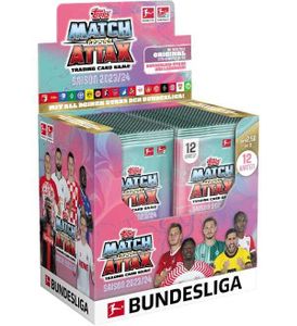 Topps Bundesliga Match Attax 2023-2024 - Bundle -Display mit 36