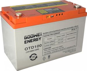 GOOWEY ENERGIE TIEF FAHRRÄDER (GEL) Batterie GOOWEY ENERGIE OTD100, 100Ah, 12V