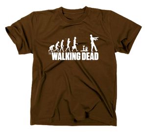 Styletex23 T-Shirt The Walking Dead Evolution Fun, braun, XL