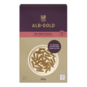 Alb-Gold glutenfrei Bio Hafer Fusilli 250g