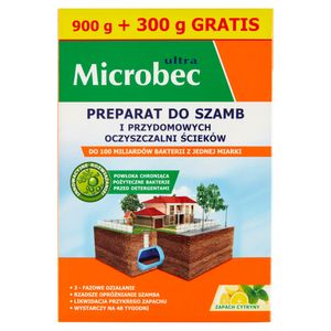 Microbec Ultra Preparat Do Szamb I Przydomowych Oczyszczalni Ścieków 1,2 Kg