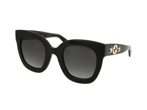 Gucci GG0208S Damen-Sonnenbrille mit Vollrand, Kunststoff