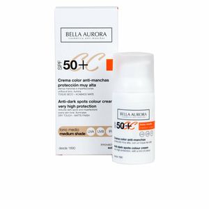 Bella Aurora Anti-dark Spot Colour Cream Spf50+ Medium Tone 30 ml