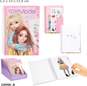 Depesche Topmodel Aktivitätenbuch im Taschenformat mit Aufklebern