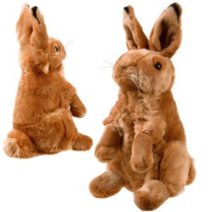 Zajac maskot Sediaci plyšový králik 25 cm 13463