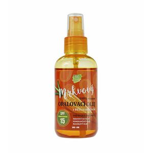 Vivaco 100% naturalny olejek do opalania z ekstraktem z marchwi SPF 15 150 ml