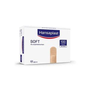 Hansaplast Soft Strips, 7,2 cm x 3,0 cm, 100 Stück | Packung (1 Stück)