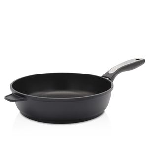 Karl Krüger 21628D Aluguss-Pfanne Delta - Bratpfanne mit hochwertiger Antihaft-Versiegelung und ergonomisch geformten Kunststoffgriff -  tief, 28 cm