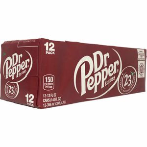 Dr. Pepper USA (12x355ml Dose EINWEG) + usy Block