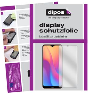 2x Xiaomi Redmi 9A Schutzfolie klar Displayschutzfolie Folie Display Schutz