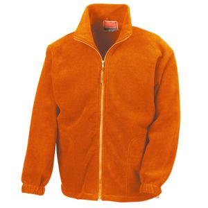 Pánská fleecová bunda Result, anti-pilling BC922 (XL) (Orange)