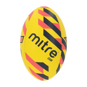 Mitre - "Cub" Mini Rugby-Ball CS276 (3) (Gelb/Schwarz)