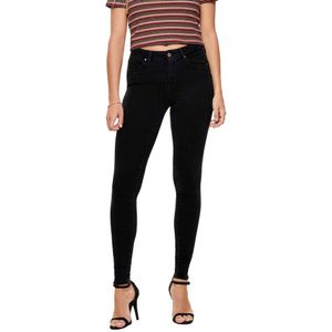 Only Power Life Mid Push Up Skinny Bb 3659 Black M