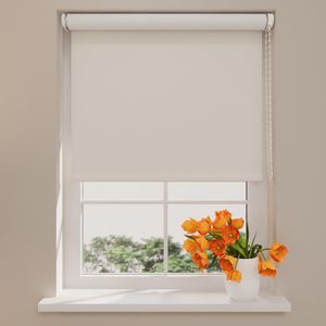 Radeco® Verdunkelungsrollo 100 x 275 cm weiß, Größen von 40 bis 240 Breite, rollo wandmontage, rollo 100 cm breit