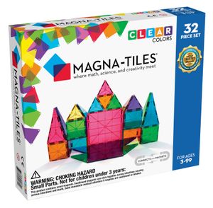 Magna-Tiles Clear Colors Classic bouwset - 32-delig